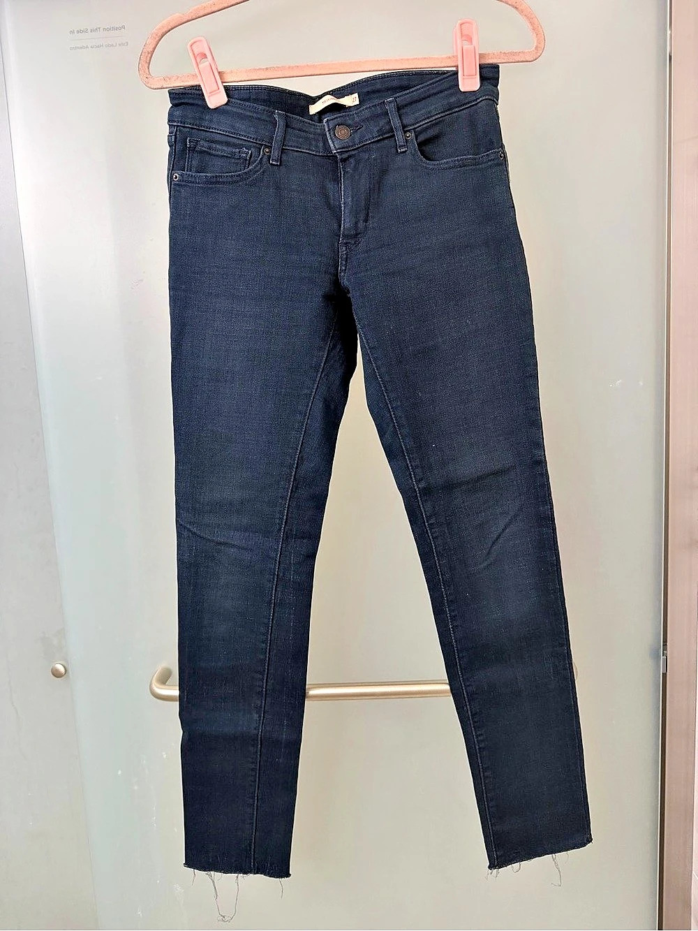 Levi's 711 Skinny Jeans Blue Waist 27